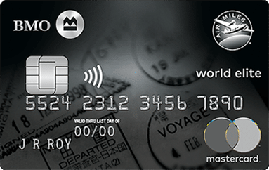 BMO Air Miles World Elite Mastercard Credit Card